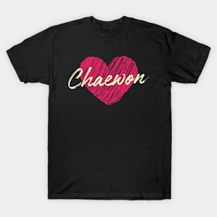 Chaewon Heart Le Sserafim T-Shirt